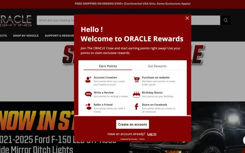 Oracle Lighting store